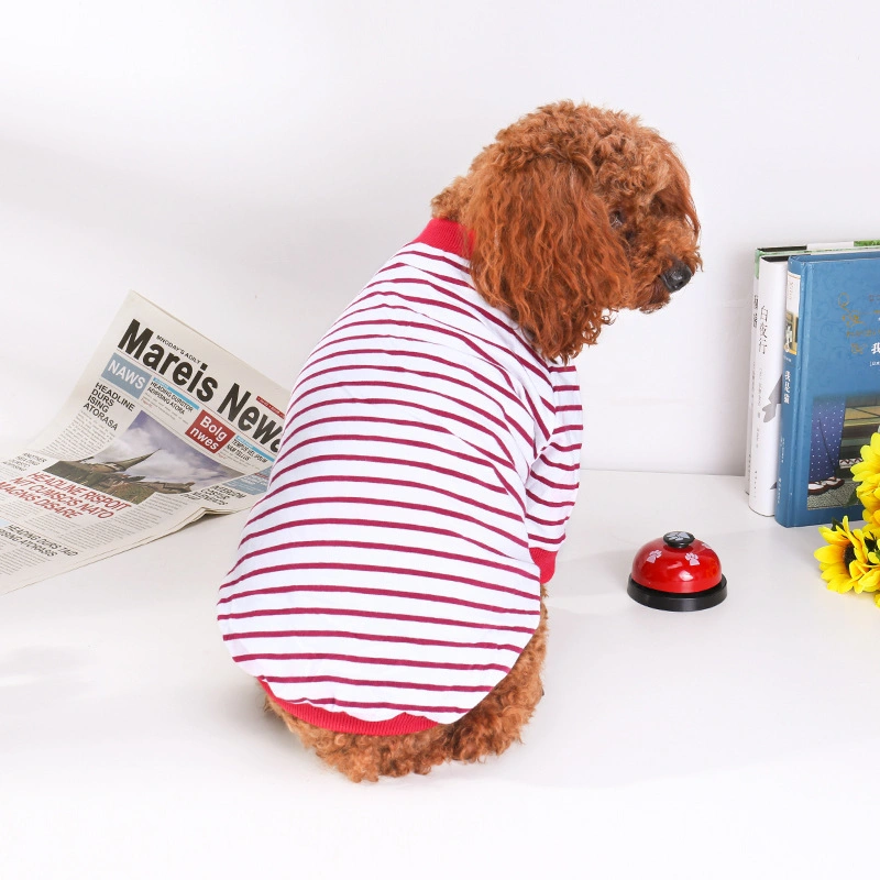 100% Cotton Dog Pet T-Shirts for Pet Clothes Dog Sweater Manufacturer