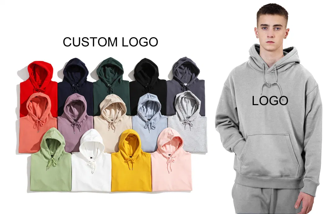 Wholesale Custom Hoodie Sweatshirts 250-500 Grams Clothes Hoody Xxxxl Hoodies Dress Clothing