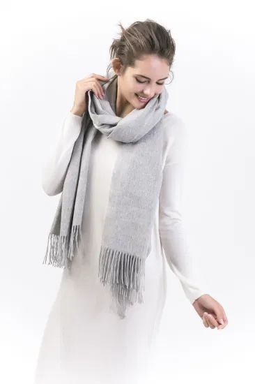 Kultiger Unisex-Mode-Deckenschal aus luxuriöser Wolle und Kaschmir