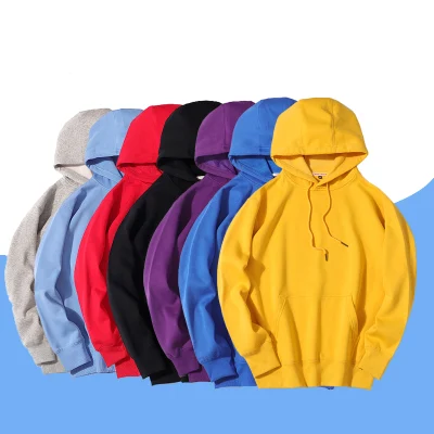 Unisex Thin Blank Solid Custom Logo Pullover Hoodies Sweatshirts Sportbekleidung